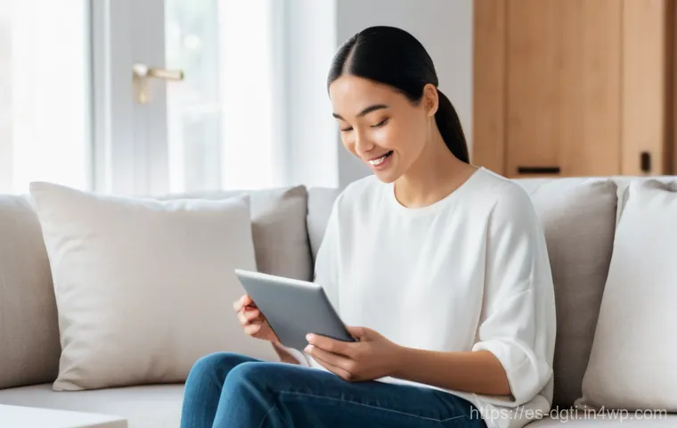 기술과 미니멀리즘의 관계 이해하기 - **Digital Decluttering for a Minimalist Home:** A bright, airy minimalist living room bathed in soft...